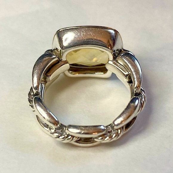 David Yurman Limited Edition Citrine Wheaton Ring - Picture 10 of 16